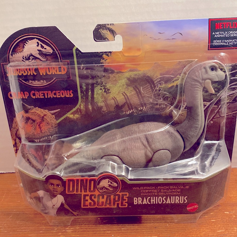 Jurassic Park World camp CRETA CEOUS die no escape BRACHIOSAURUS